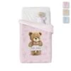 Coperta In Pile Vellutato Orsetto Di Manterol Per Lettino Baby J841