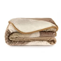 Coperta In Velluto Gala 541 Di Manterol Matrimoniale W263 -Prodotti Per La Casa coperta in velluto gala 541 manterol marrone 3 1