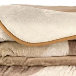 Coperta In Velluto Gala 541 Di Manterol Matrimoniale W263 -Prodotti Per La Casa coperta in velluto gala 541 manterol marrone 4 1