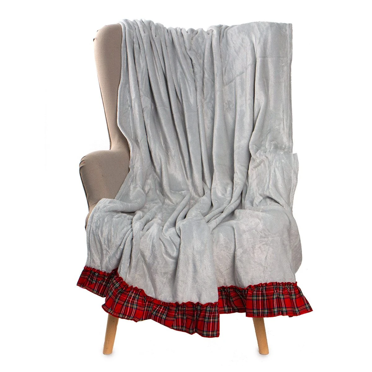 Coperta Plaid Fiocco In Pile Coral Con Frill - Dimensioni Varie J009 8 Coperta Plaid Fiocco In Pile Coral Con Frill - Dimensioni Varie J009 - immagine 6