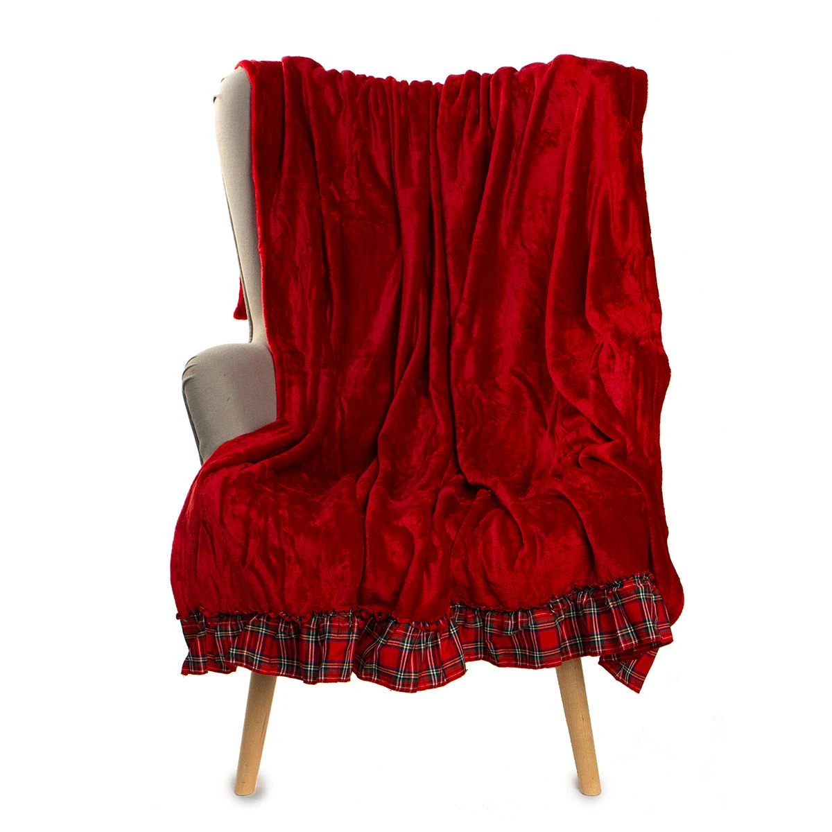 Coperta Plaid Fiocco In Pile Coral Con Frill - Dimensioni Varie J009 4 Coperta Plaid Fiocco In Pile Coral Con Frill - Dimensioni Varie J009 - immagine 2