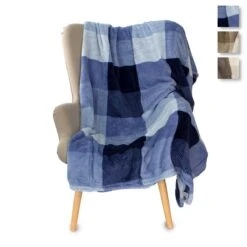 Coperta Plaid London In Pile Coral - Dimensioni Varie K864