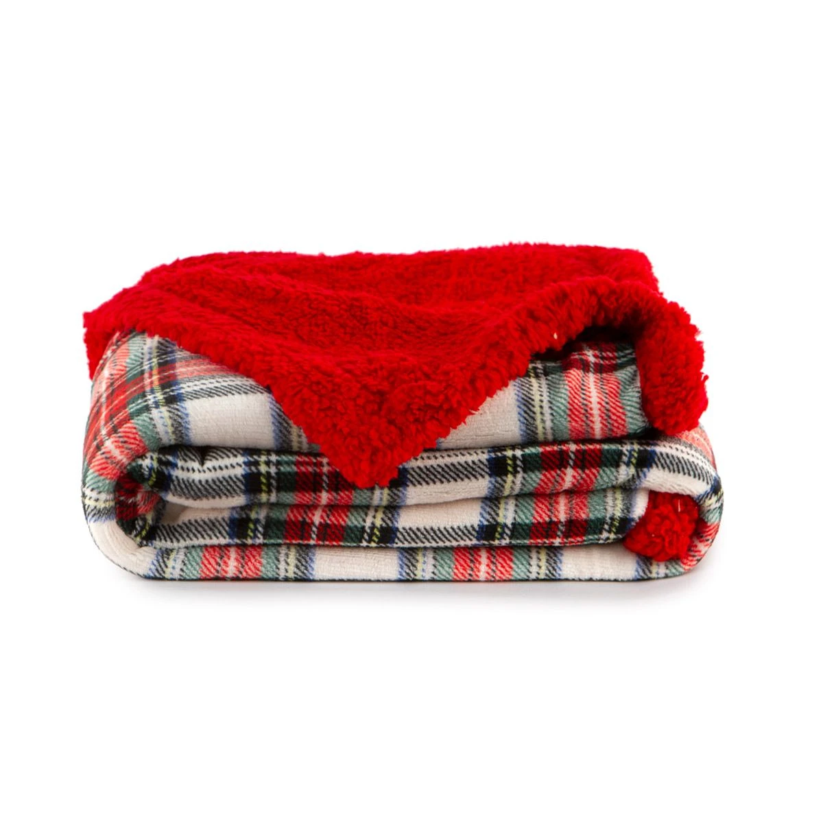 Coperta Plaid Scotland In Pile Coral E Sherpa - Dimensioni Varie J043 6 Coperta Plaid Scotland In Pile Coral E Sherpa - Dimensioni Varie J043 - immagine 4