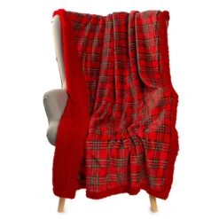 Coperta Plaid Scotland In Pile Coral E Sherpa - Dimensioni Varie J043 10 Coperta Plaid Scotland In Pile Coral E Sherpa - Dimensioni Varie J043 -Prodotti Per La Casa coperta plaid scotland in pile coral e sherpa rosso 3