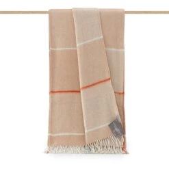 Coperta Misto Lana Lanerossi Art. Elba Con Frange Matrimoniale Due Piazze P730 -Prodotti Per La Casa coperta lanerossi misto lana elba matrimoniale 3