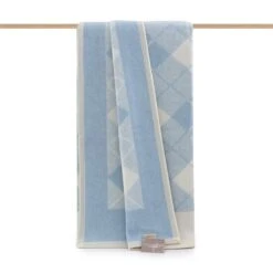 Coperta Misto Lana Lanerossi Marzotto Matrimoniale Due Piazze Art. Capri P695 -Prodotti Per La Casa coperta misto lana lanerossi matrimoniale capri azzurro 4