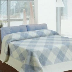 Coperta In Misto Lana Lanerossi Marzotto Singola Una Piazza Art. Capri P207 -Prodotti Per La Casa coperta misto lana lanerossi singolo capri azzurro