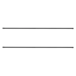 Coppia Bastoncini In Metallo Estensibili 11 Mm W685 -Prodotti Per La Casa coppia bastoncini tenda estensibili metallo 11 mm antracite 2 4