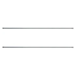 Coppia Bastoncini In Metallo Estensibili 11 Mm W685 -Prodotti Per La Casa coppia bastoncini tenda estensibili metallo 11 mm grigio 2 4