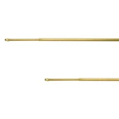 Coppia Bastoncini In Metallo Estensibili 11 Mm W729 -Prodotti Per La Casa coppia bastoncini tendina estensibili metallo oro 1 4