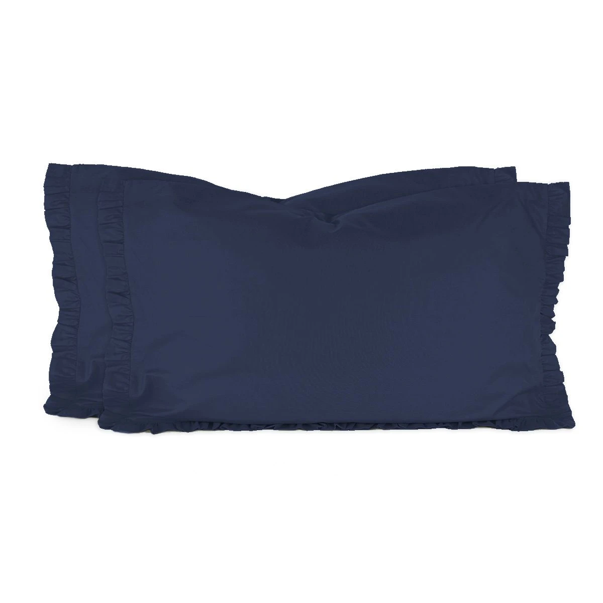 Coppia Federe Per Guanciale Morbidissimi Con Rouches W303 4 Coppia Federe Per Guanciale Morbidissimi Con Rouches W303 - immagine 2