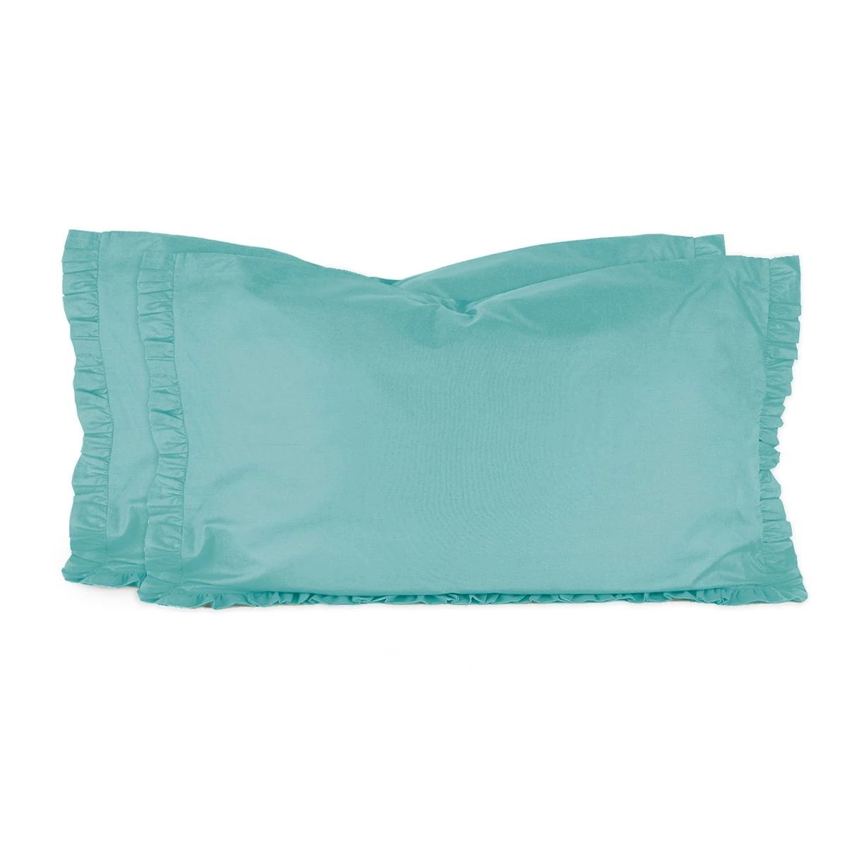 Coppia Federe Per Guanciale Morbidissimi Con Rouches W303 8 Coppia Federe Per Guanciale Morbidissimi Con Rouches W303 - immagine 6