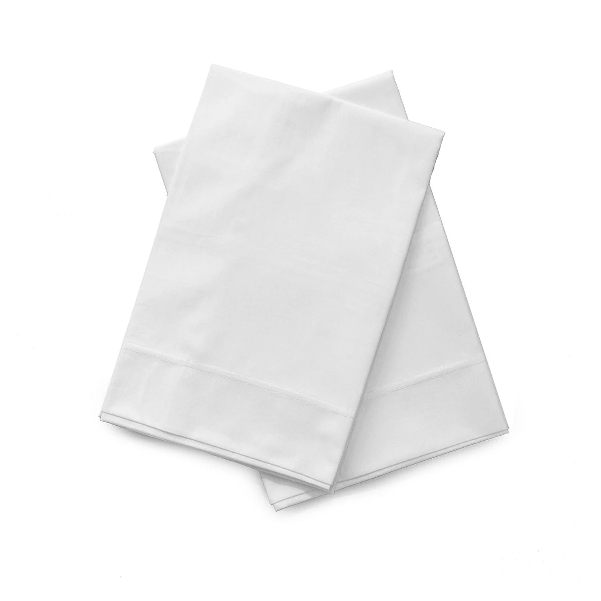 Set 2 Federe Per Guanciale Puro Cotone Maestri Cotonieri - Bianco P763 4 Set 2 Federe Per Guanciale Puro Cotone Maestri Cotonieri - Bianco P763 - immagine 2