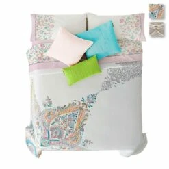 Copriletto Jacquard Indo Desert Di Manterol Per Letto Matrimoniale Y202