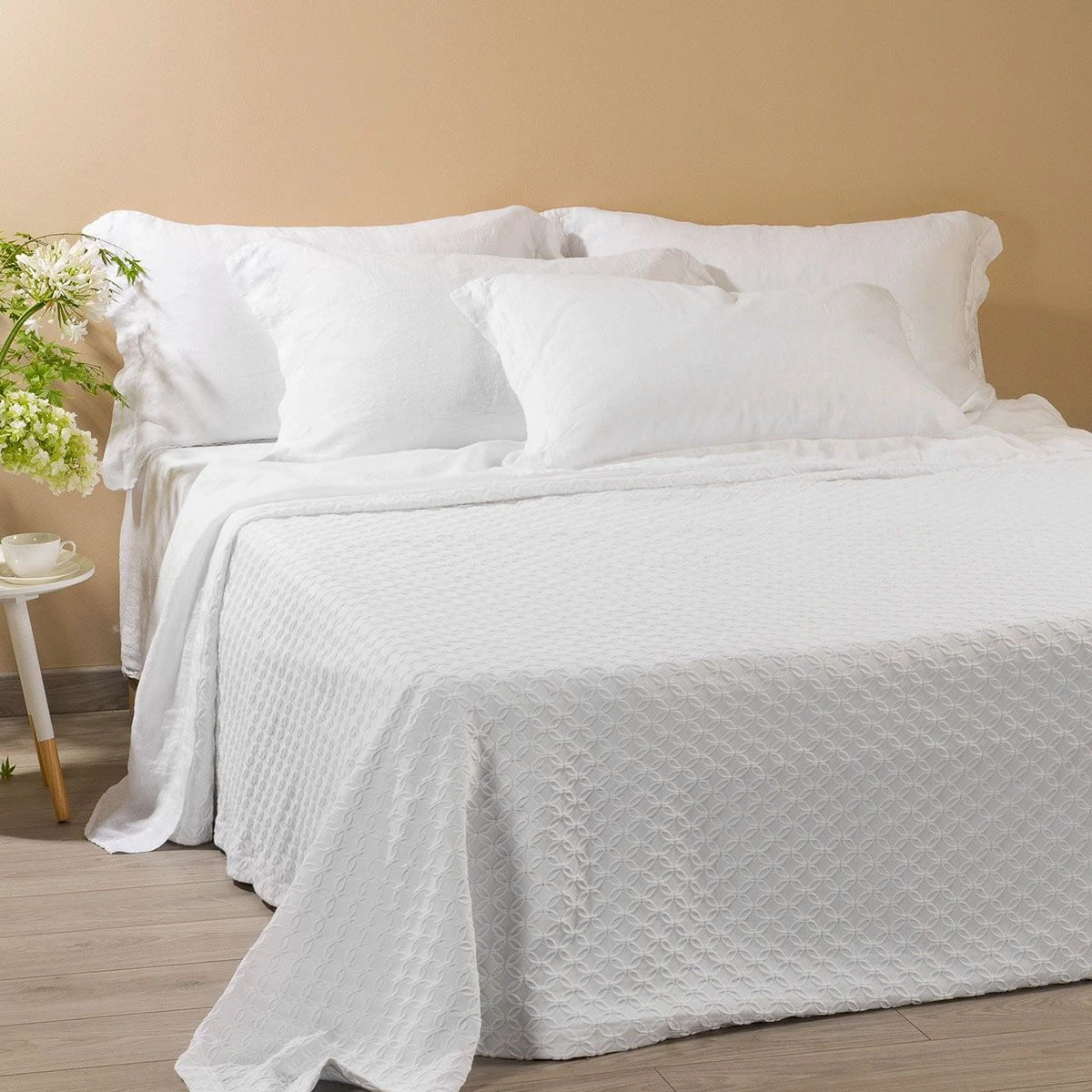 Copriletto Leggero Agrigento Di Caleffi In Cotone Matrimoniale Y436 4 Copriletto Leggero Agrigento Di Caleffi In Cotone Matrimoniale Y436 - immagine 2