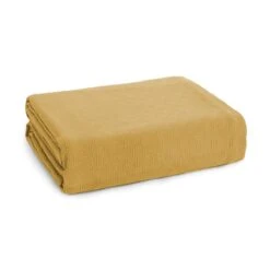 Copriletto Leggero Happy Morbidissimi In Piquet Di Cotone, Dimensioni Varie V887 -Prodotti Per La Casa copriletto leggero happy di morbidissimi piquet puro cotone oro 3