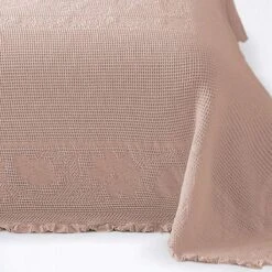 Copriletto Leggero Filet Julieta Di Manterol - Dimensioni Varie Y488 -Prodotti Per La Casa copriletto leggero julieta manterol matrimoniale rosa antico 3 4