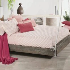 Copriletto Leggero Jacquard Set Point Di Manterol Matrimoniale K073 -Prodotti Per La Casa copriletto leggero set point di manterol matrimoniale rosa 1