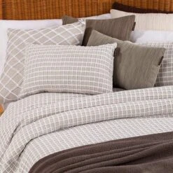 Copriletto Leggero Chess Di Manterol Matrimoniale Y547 -Prodotti Per La Casa copriletto matrimoniale chess manterol cotone beige 2 1