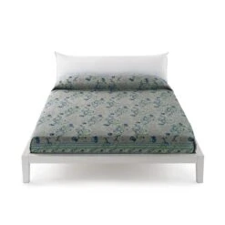 Trapuntino Acanthus Bassetti Per Letto Matrimoniale Due Piazze P183 -Prodotti Per La Casa copriletto trapuntato acanthus bassetti grandfoulard blu