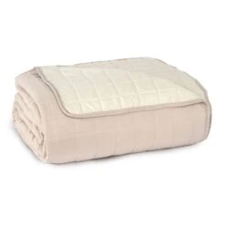 Copriletto Trapuntato Bicolor Di Daunex - Dimensioni Varie J428 -Prodotti Per La Casa copriletto trapuntato bicolor di daunex dimensioni varie lino corda 7