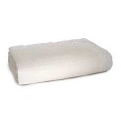 Trapuntino Rubino Di Laura Biagiotti Con Pizzo Matrimoniale Due Piazze V761 -Prodotti Per La Casa copriletto trapuntato matrimoniale rubino di laura biagiotti con pizzo avorio 1