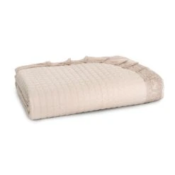 Trapuntino Rubino Di Laura Biagiotti Con Pizzo Matrimoniale Due Piazze V761 -Prodotti Per La Casa copriletto trapuntato matrimoniale rubino di laura biagiotti con pizzo beige 1