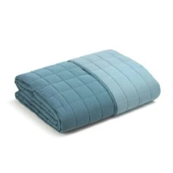 Copriletto Trapuntato Modern Caleffi Tinta Unita Bicolor - Dimensioni Varie S652 -Prodotti Per La Casa copriletto trapuntato modern caleffi bicolor in microfibra cielo 3