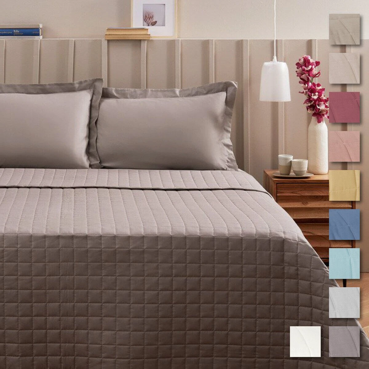 Trapuntino Raso Di Zucchi Tinta Unita Per Letto Matrimoniale Due Piazze R538 3 Trapuntino Raso Di Zucchi Tinta Unita Per Letto Matrimoniale Due Piazze R538