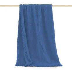 Copriletto In Ciniglia Singolo Una Piazza Terry Puro Cotone Made In Italy P524 13 Copriletto In Ciniglia Singolo Una Piazza Terry Puro Cotone Made In Italy P524 -Prodotti Per La Casa copriletto in ciniglia di cotone singolo terry blu