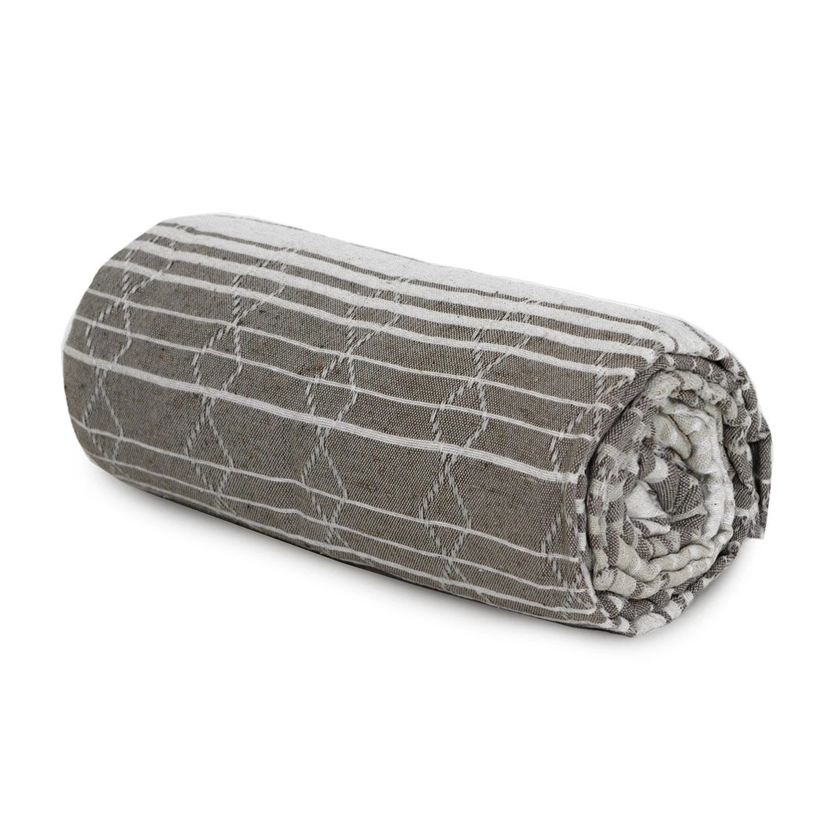 Copriletto Leggero Rombi Cotone Jacquard Tinto In Filo - Dimensioni Varie U385 7 Copriletto Leggero Rombi Cotone Jacquard Tinto In Filo - Dimensioni Varie U385 - immagine 5