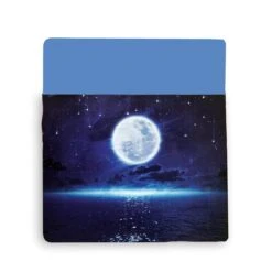 Copriletto Leggero Panama Di Cotone Moonlight Di Novia Matrimoniale R022