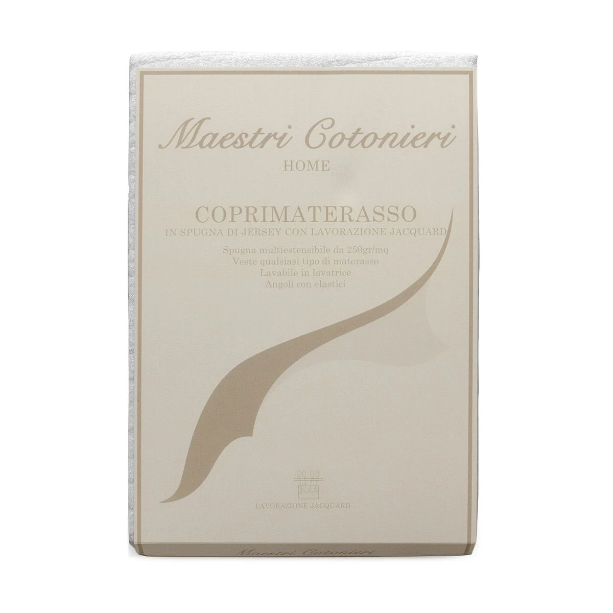 Coprimaterasso In Spugna Di Jersey Maestri Cotonieri - Dimensioni Varie Q974 4 Coprimaterasso In Spugna Di Jersey Maestri Cotonieri - Dimensioni Varie Q974 - immagine 2