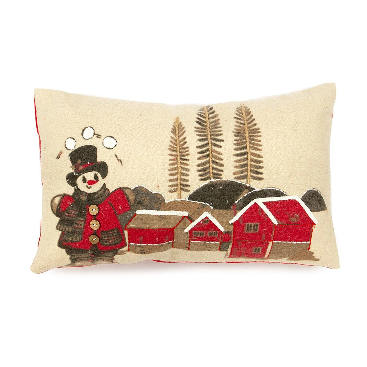 Cuscino Arredo Natalizio Decor Rettangolare 30x50 Cm X091 3 Cuscino Arredo Natalizio Decor Rettangolare 30x50 Cm X091