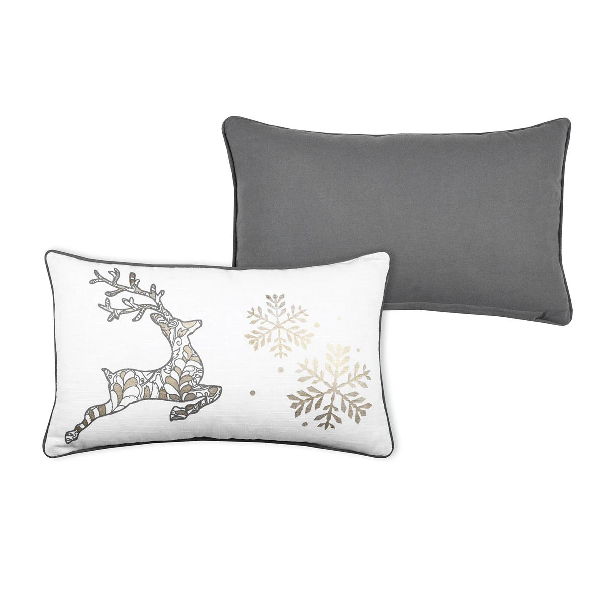 Cuscino Arredo Natalizio Lumineux Rettangolare 30x50 Cm K704 5 Cuscino Arredo Natalizio Lumineux Rettangolare 30x50 Cm K704 - immagine 3