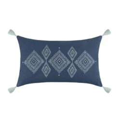 Cuscino Arredo Sully Rettangolare 30x50 Cm Con Nappe J403