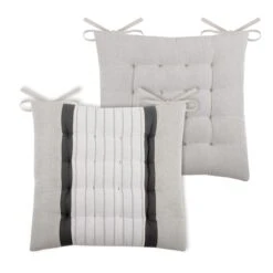 Cuscino Coprisedia Monica 40x40 Cm Con Lacci V305 -Prodotti Per La Casa cuscino coprisedia monica con lacci 3