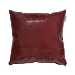 Cuscino Arredo Morbidissimi In Ecopelle Verniciata Stropicciata Amaranto P269 -Prodotti Per La Casa cuscino arredo morbidissimi ecopelle verniciata stropicciata amaranto 60x60