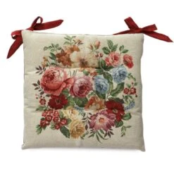 Cuscino Coprisedia Floral Di Galtex 40x40 Cm U426