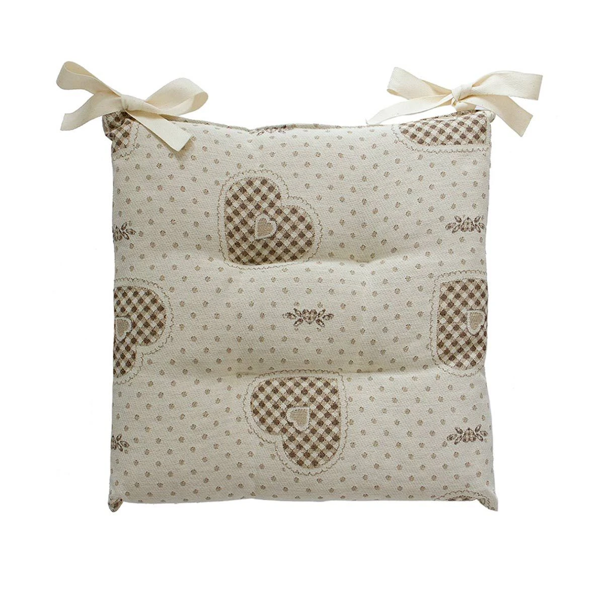 Cuscino Coprisedia Montmartre Di Galtex 40x40 Cm Con Lacci R609 5 Cuscino Coprisedia Montmartre Di Galtex 40x40 Cm Con Lacci R609 - immagine 3