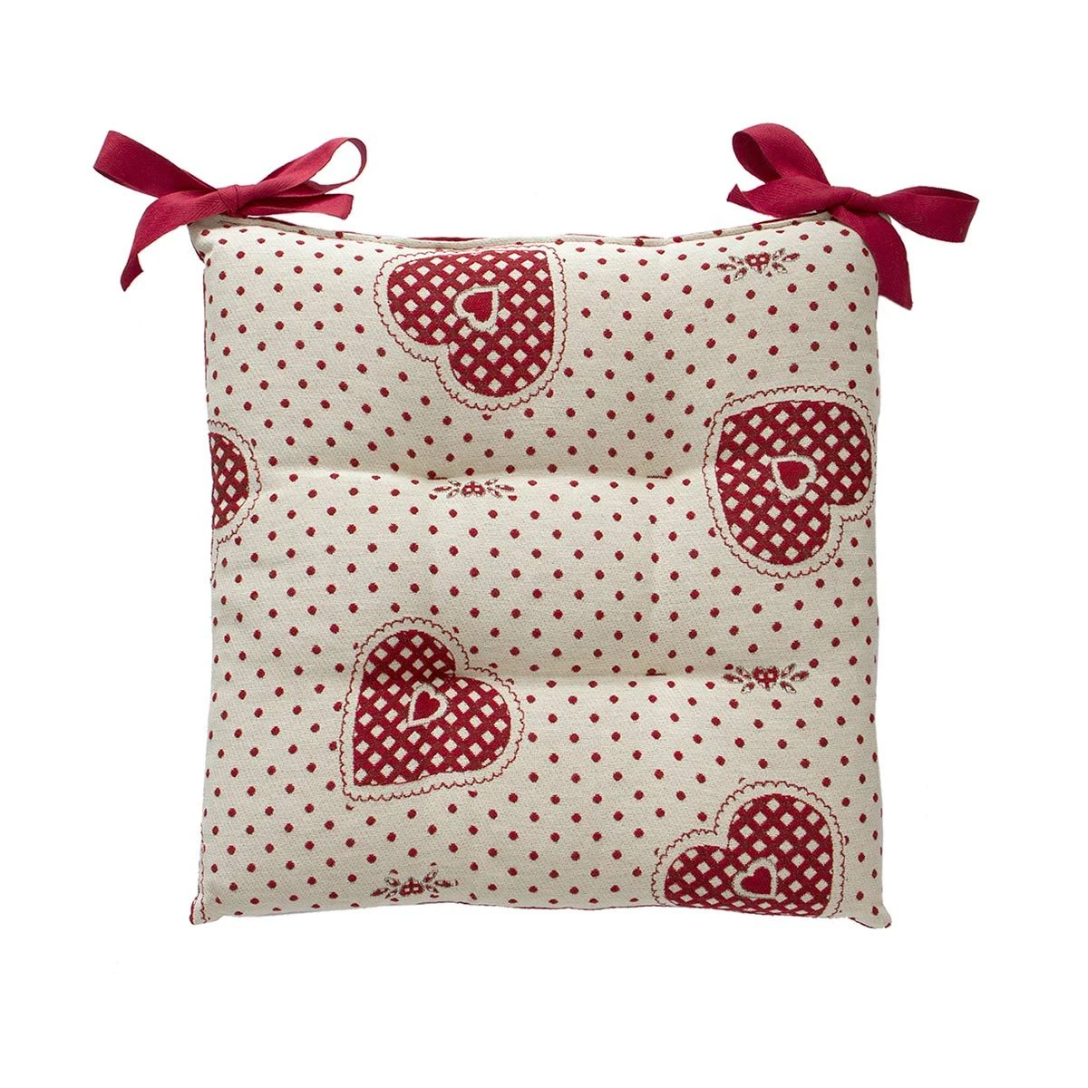 Cuscino Coprisedia Montmartre Di Galtex 40x40 Cm Con Lacci R609 4 Cuscino Coprisedia Montmartre Di Galtex 40x40 Cm Con Lacci R609 - immagine 2