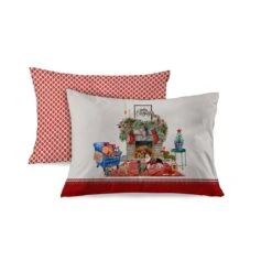 Federa Natalizia Xmas Dog House Di Casa Anversa 50x80 Cm X119