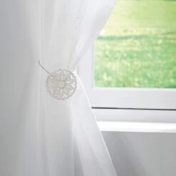 Fermatenda Emmy In Metallo Con Calamita W651 -Prodotti Per La Casa fermatenda in metallo con calamita emmy bianco 1