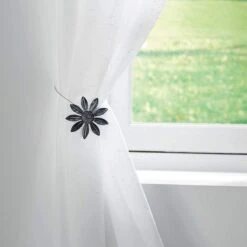 Fermatenda Margery In Metallo Con Calamita W652 -Prodotti Per La Casa fermatenda in metallo con calamita margery nero 3