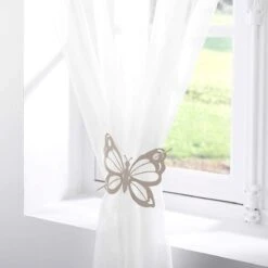 Fermatenda Farfalla In Metallo W649 13 Fermatenda Farfalla In Metallo W649 -Prodotti Per La Casa fermatenda in metallo farfalla tortora 1