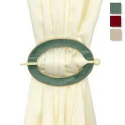 Fermatenda Oval In Legno Y647