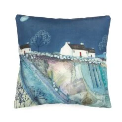 Fodera Copricuscino Arredo Winter In The Village 45x45 Cm X039