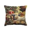 Fodera Copricuscino Natalizia Animals And Gifts Con Stampa Digitale Z588
