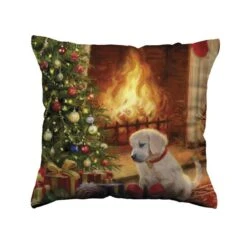 Fodera Copricuscino Natalizia Dolce Natale Con Stampa Digitale Z593