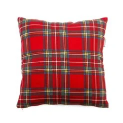 Fodera Cuscino Arredo Tartan Morbidissimi Cotone Loneta - Dimensioni Varie J020 -Prodotti Per La Casa fodera cuscino arredo tartan morbidissimi cotone loneta 60x60 cm 1